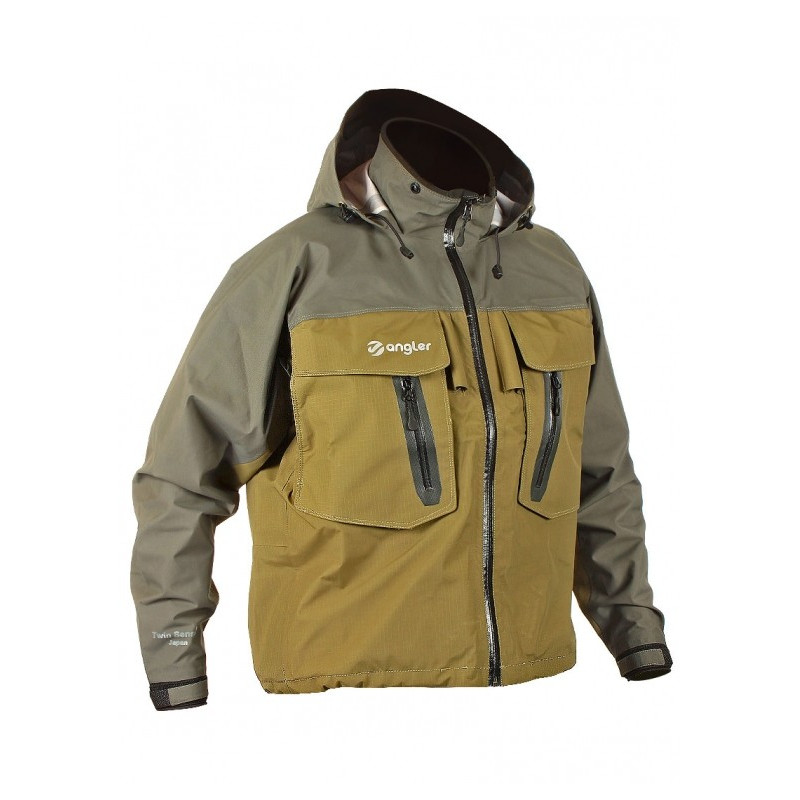 Демисезонная куртка рыбалка. Забродные куртки Angler. Angler Water line Jacket. Забродная куртка Guideline. Куртка рыбака.