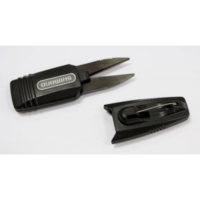 Мини-ножницы для лески Shimano Black для PE