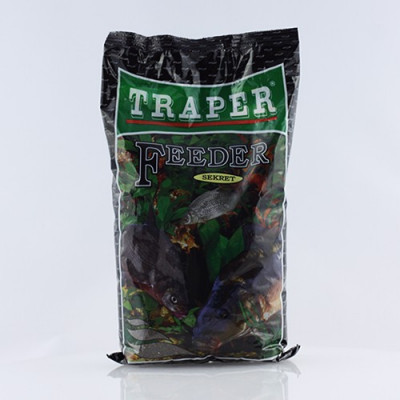 Прикормка Traper Sekret Feeder (Чёрный) 1 кг.