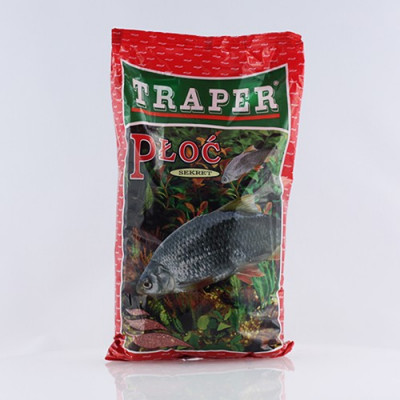 Прикормка Traper Sekret Ploc (Плотва) (Красный) 1 кг.