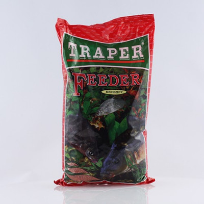 Прикормка Traper Sekret Feeder (Красный) 1 кг.