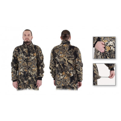 Купить куртку флисовую Темный Лес, в интернет-магазине Snastimarket.ru Флисовая куртка - фото, цена, описание