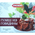 Купить Гуляш из говядины Рускон в интернет-магазине Snastimarket.ru. Купить еду в поход - фото, цена, описание
