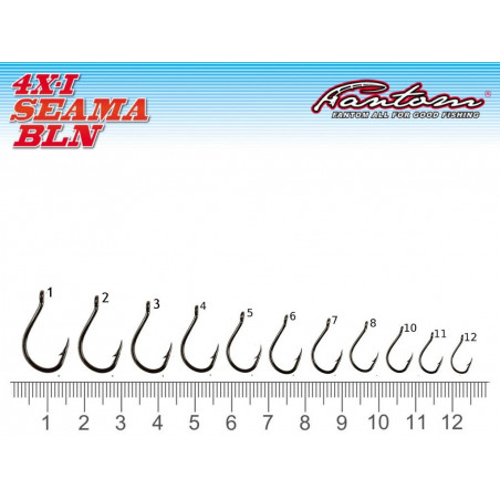 Крючок Fantom SW-0061-1 4XIseama BLN (10шт)