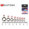 Кольцо заводное Fantom YM-6008 Flatted Split Ring (10шт)