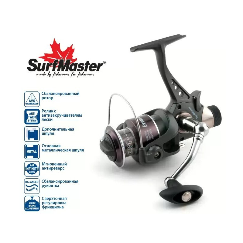 Катушка безынерционная Surf Master Exxon Pro Carp – купить по цене от 1 ...
