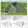 Двухместная палатка Comfortika Pamir 2