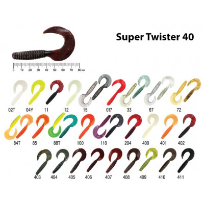 Твистер Akara Super Twister 40 (15 шт)