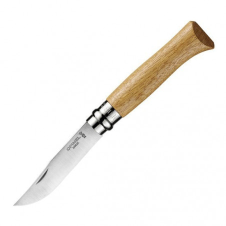 Нож складной Opinel №8, дубовая рукоять