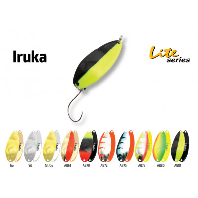 Блесна колеблющаяся Akara Lite Series Iruka 45/10