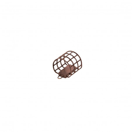 Кормушка металлическая ALLVEGA Агидель S (20мл), коричневая