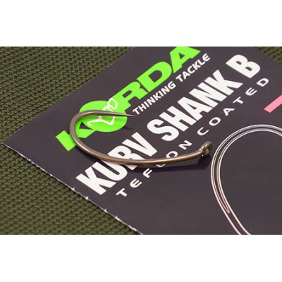 Крючок безбородый Korda Kurv Shank Barbless