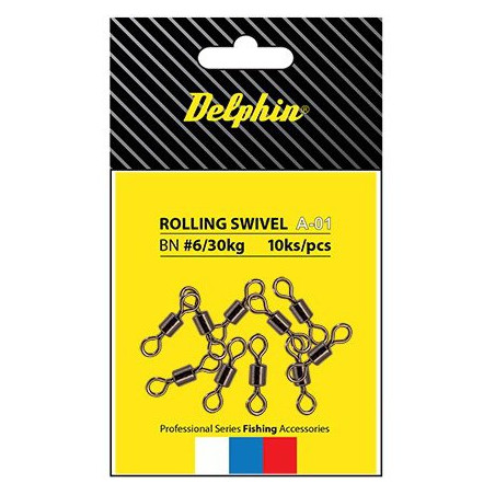 Вертлюг Delphin Rolling Swivel A-01