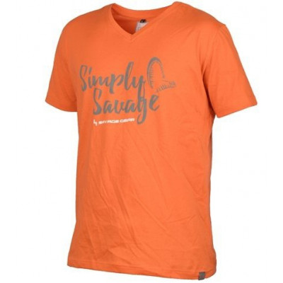 Футболка Savage Gear Simply Savage Orange