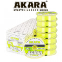 Леска Akara Action Yellow 100 м 0,45 желтая