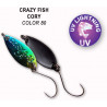 Блесна колеблющаяся Crazy Fish Cory UV 21