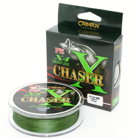 Шнур плетеный Caiman Chaser 135м зеленый