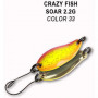Блесна колеблющаяся Crazy Fish Soar 2,2гр 