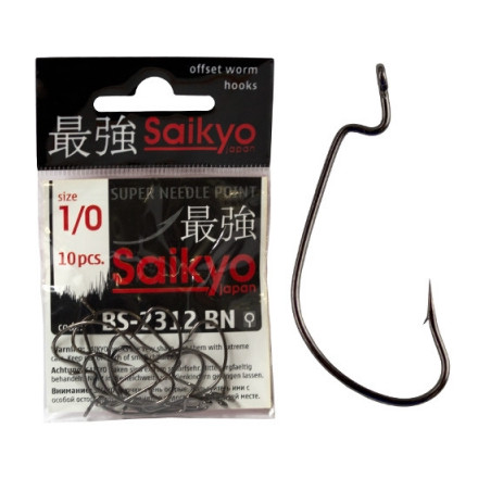 Крючки Saikyo BS-2312 BN  (10 шт)