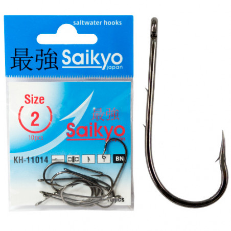 Крючки Saikyo KH-11014 Bait Holder BN (10шт)