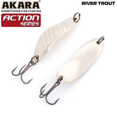 Блесна колеблющаяся Akara Action Series River Trout 60 18 гр. 