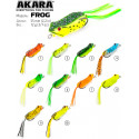Лягушка силиконовая оснащённая Akara Frog 55 мм 