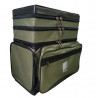 Ящик-рюкзак пенопластовый рыболовный зимний  3-х ярусный Salmo H-3LUX