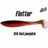 Виброхвост съедобный  Jig It Flutter 3.8" 6шт кальмар