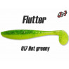 Виброхвост съедобный  Jig It Flutter 4.4" 5шт чеснок