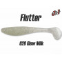 Виброхвост съедобный Jig It Flutter 4.4" 5шт кальмар
