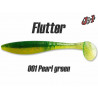 Виброхвось съедобный Jig It Flutter 3.8" 6шт чеснок