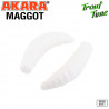 Силиконовая приманка Akara Trout Time MAGGOT 1,6" Garlic (10 шт)