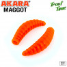 Силиконовая приманка Akara Trout Time MAGGOT 1,6" Shrimp (10 шт)