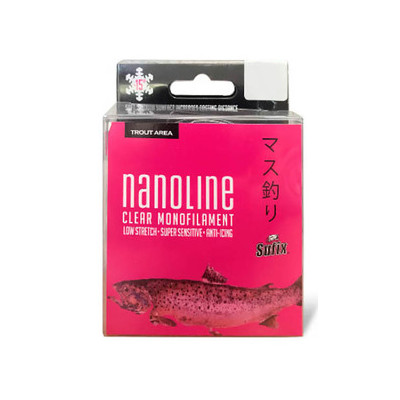 Леска SUFIX Nanoline Trout прозрачная 100м  