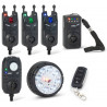 Комплект сигнализаторов с пейджером, датчиком и лампой ANACONDA VIPEX RS Pro Set 3+1+1+1 R, G, B