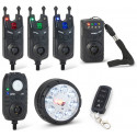 Комплект сигнализаторов с пейджером, датчиком и лампой ANACONDA VIPEX RS Pro Set 4+1+1+1 R, G, B, Y