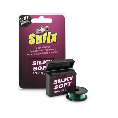 Леска плетеная для поводков Sufix Silky Soft 20 м