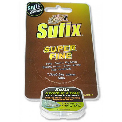 Леска Sufix Super Fine 50 м