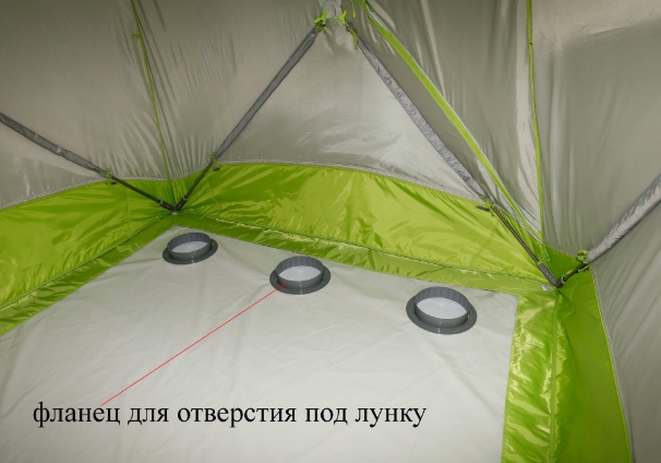 Утепленная зимняя палатка ЛОТОС Куб М2 Термо 